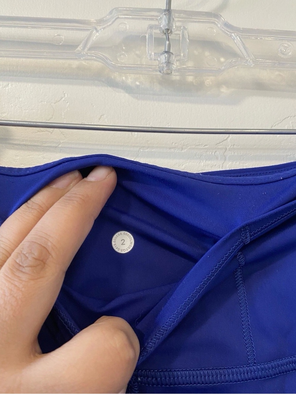 Lululemon Fast Free tight 24” Larkspur Blue Size 2 Lleggings nulux Gym Yoga - Picture 4 of 5